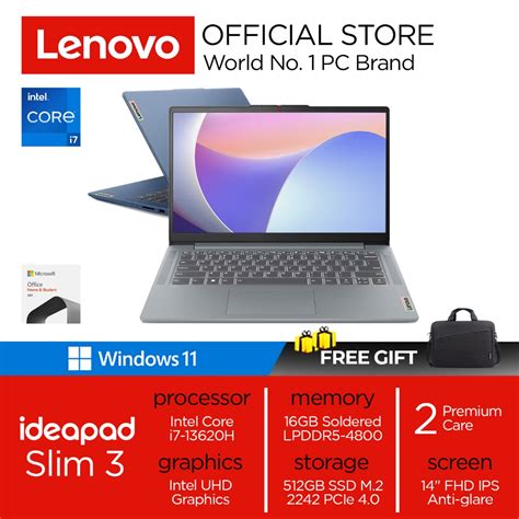 Jual Lenovo Ideapad Slim 3 14irh8 I7 13620h 16gb 512gb W11ohs