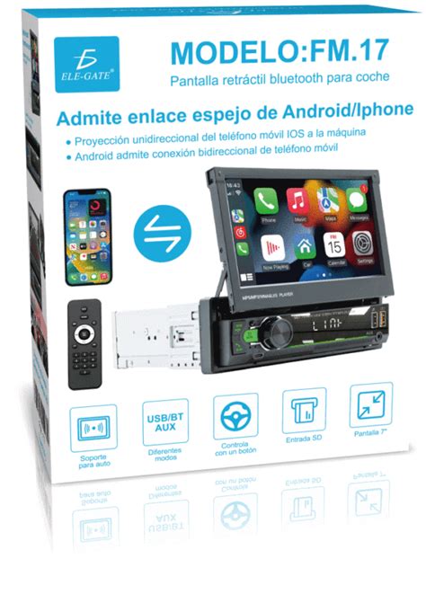 Autoest Reo Din Con Mirrorlink Pantalla T Ctil Retr Ctil Hd De