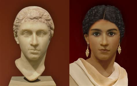 My first attempt - Cleopatra VII Philopator : r/ColorizedStatues