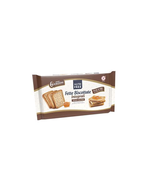 Pane E Sostituti Senza Glutine Nutrifree Fette Biscottate Integrali 225