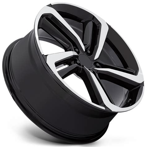 Performance Replicas Wheels Pr Gloss Black Machined Rims Oec