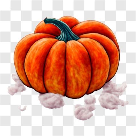 Download Smashed Pumpkin on a Halloween Themed Background PNG Online - Creative Fabrica