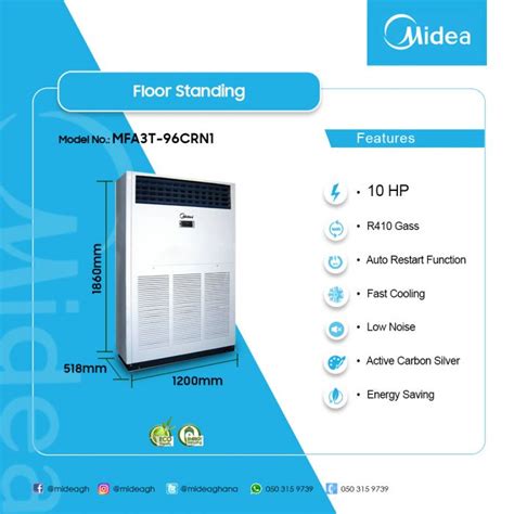 Midea Mfa T Crn Movta Cn Floor Standing Air Conditioner H