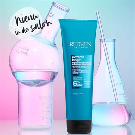 Nieuw In De Salon Redken Extreme Length Triple Action Treatment Wiewathaar