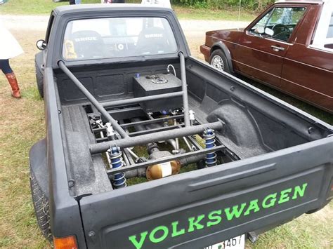 V8 Caddy Rear Vw Pickup Volkswagen Caddy Mk1 Caddy