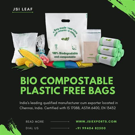 Bio Degradable And Compostable Plastic Plain W CUT Carry Bag At Rs 170