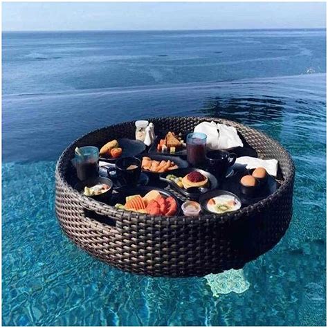 Floating Serving Tray Round Swimming Pool Floats For Adults For Pools