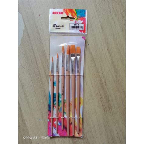 Jual Kuas Lukis Set Joyko Br Isi Shopee Indonesia