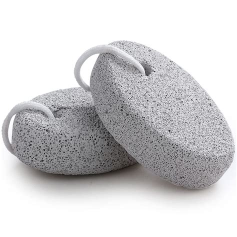 Natural Foot Pumice Stone For Feet Borogo 2 Pack Lava Pedicure Tools Hard Skin