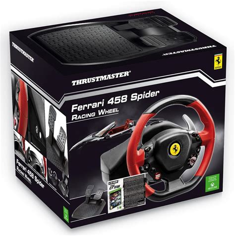 Thrustmaster VG Ferrari 458 Spider Racing Wheel And The Crew Xbox One