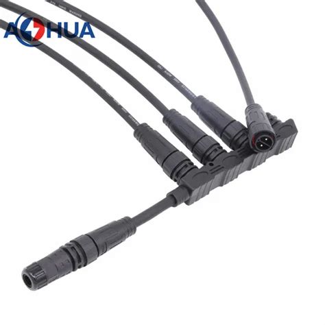 F Type 4 Way FM20 Splitter Waterproof Power Electric Cable Wire ...