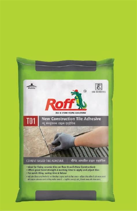 T01 New Construction Tiles Adhesive NCA 30 Kg At Rs 368 Bag Roff