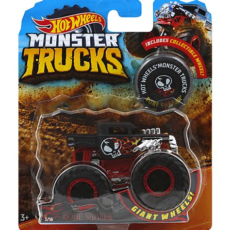 Hot Wheels Monster Trucks Toy Bone Shaker Shop Fishers Foods