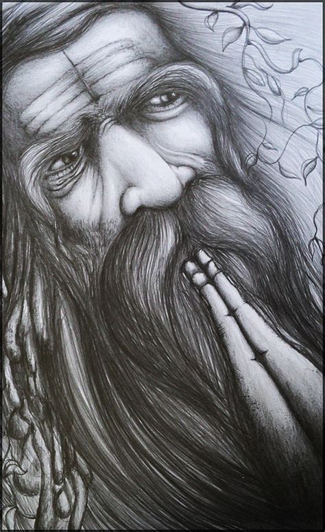 Om namah shivaya Drawing by Abhilash Am | Fine Art America