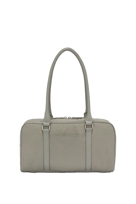 Sporty Tote Bag In Light Khaki Matinkim