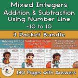 mixed integers addition subtraction  number     bundle