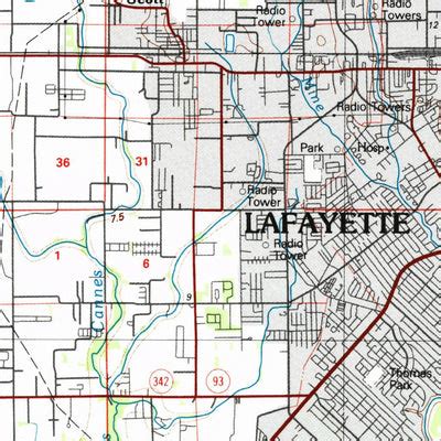 Crowley, LA (1985, 100000-Scale) Map by United States Geological Survey ...