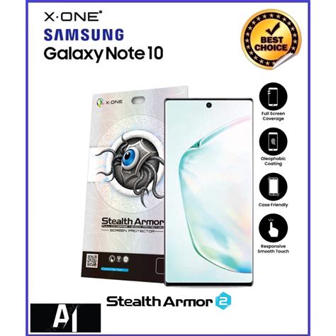 X ONE STEALTH ARMOR 2 SCREEN PROTECTION FOR SAMSUNG GALAXY NOTE 10 10