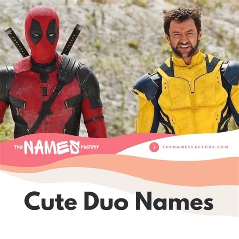 538 Awesome Duo Names for Dynamic Duos