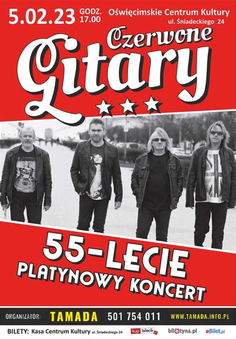 Czerwone Gitary Platynowy koncert 55 lecia w OCK Fakty Oświęcim