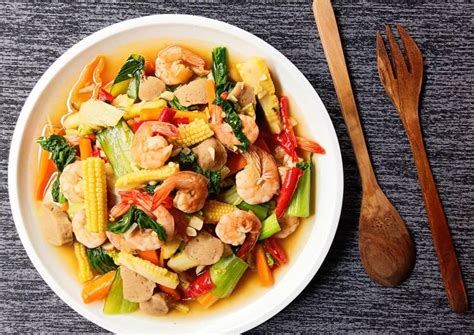 Resep Membuat Capcay Udang Anti Ribet Dtechi Food