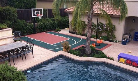 House With Basketball Court Outside William Sessions