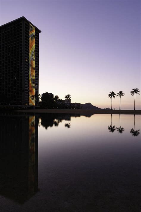 HD wallpaper: Honolulu, Waikiki Beach, Diamond Head Crater, sunrise ...