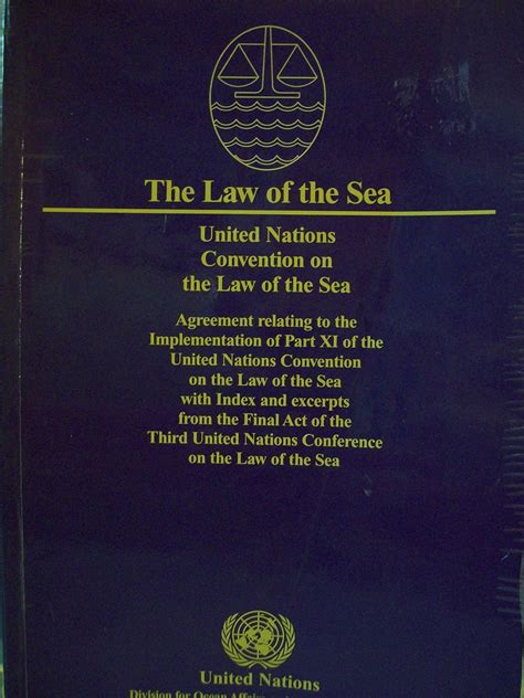 Amazon Law Of The Sea Official Text Of The United Nations Convention