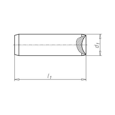 ISO 8734 Zylinderstift Stahl blank WÜRTH