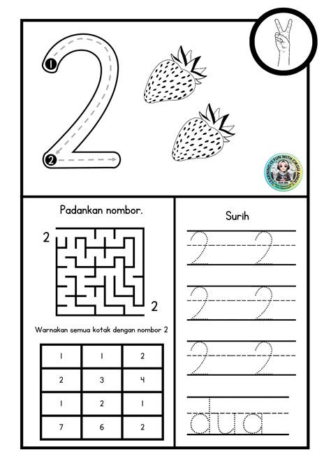 lembaran kerja matematik nombor