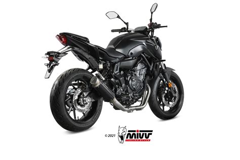 Yamaha Mt Fz Exhaust Mivv Gp Pro Black Stainless Steel Y