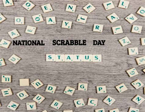 National Scrabble Day Template Postermywall