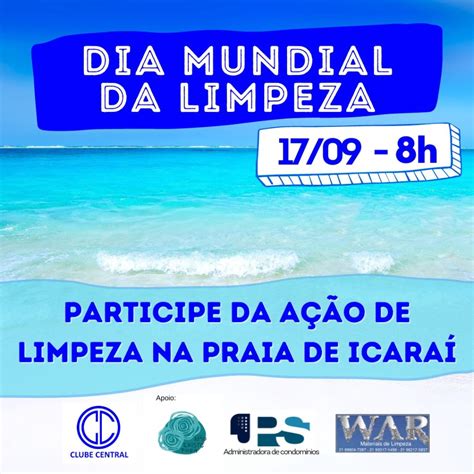 Dia Internacional da Limpeza Clube Central de Icaraí