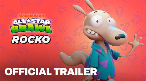 Nickelodeon All Star Brawl Official Rocko Showcase Youtube