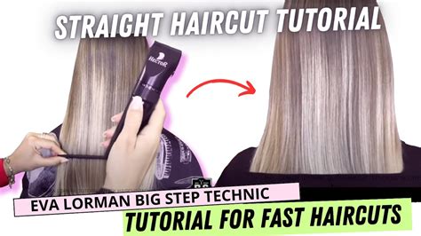 How To Cut Straight Haircut Step By Step Tutorial For A Perfect Cut