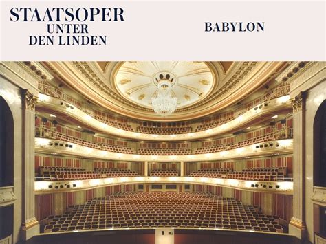 Babylon Staatsoper Unter Den Linden Berlin Production