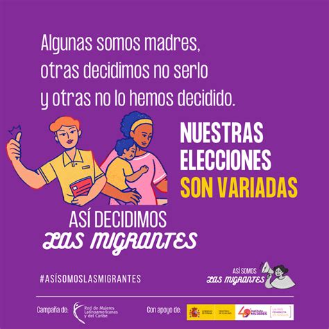 ¡asÍ Somos Las Migrantes Una Campaña Sobre Tus Derechos Sexuales Y Reproductivos Redlatinas