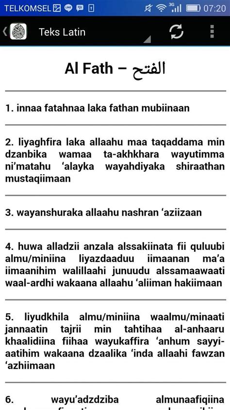 Detail Surat Al Fath Ayat Koleksi Nomer