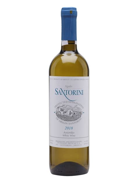 Domaine Sigalas Assyrtiko 2018 Santorini The Whisky Exchange