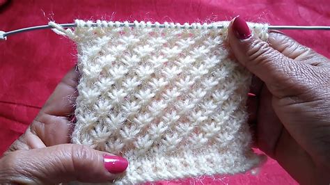 Leaf Knitting Stitch You Can Learn Easily Crochetbeja