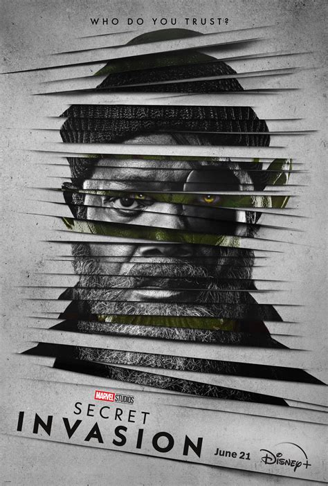 Samuel L Jackson As Nick Fury Secret Invasion Character Poster