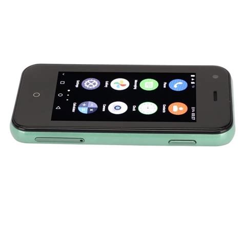 Cikonielf Mini téléphone D18 D18 Mini Téléphone 2 5 Pouces Réseau 3G 1