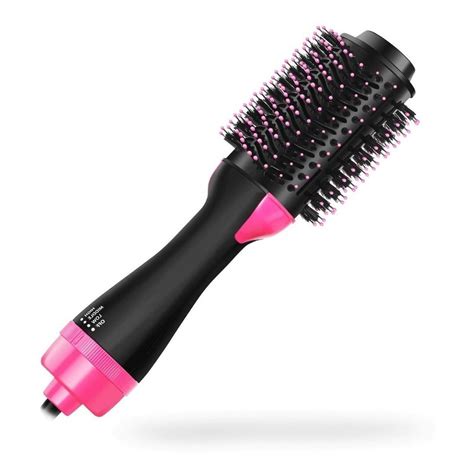 Escova Secadora Elétrica Hot Air Brush Em One Step Alisa Seca Modela v Shopee Brasil