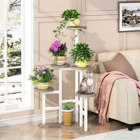 Corner Plant Stand Indoor 6 Tiered Plant Shelf Flower Stand Overstock