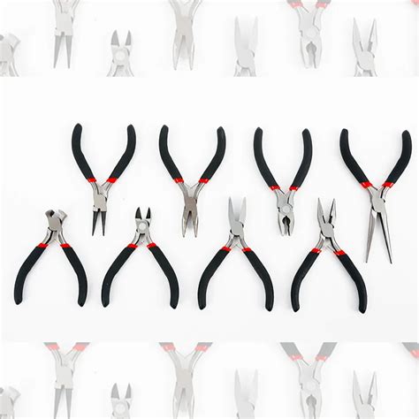 Jewelry Pliers Kit: 8 Professional Hand Tools For Crafting And Repairs ...