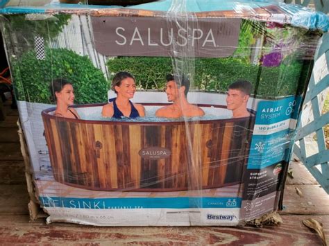 Bestway Saluspa 71 X 26 Helsinki Airjet Inflatable Hot Tub For Sale From United States