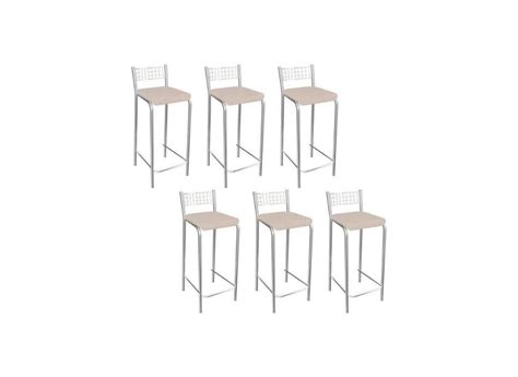 Banqueta de Cozinha Gênova B705 Kit 6 Un Cromada Nude 16 Kappesberg o Melhor Preço é no Zoom