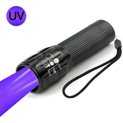 Фонарь ручной с ультрафиолетовым светом 8400-UV (3xAAA) + батарейки в ...
