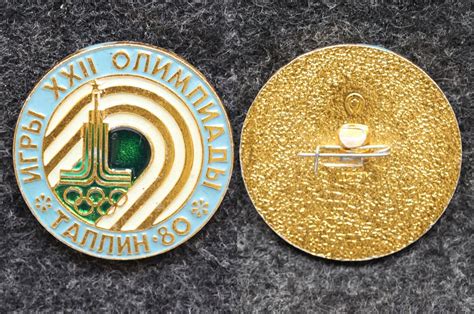 Знак Олимпиада 1980 Таллин - Значки и знаки