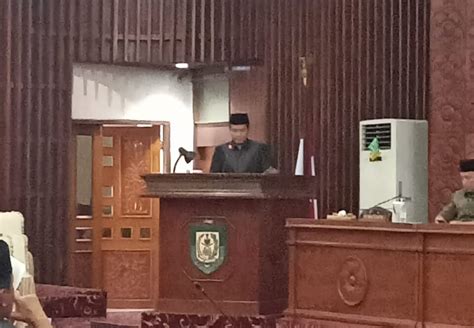 Dprd Provinsi Sampaikan Pandangan Umum Terhadap R Apbd Website